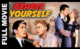Behave Yourself (1951) Mystery Thriller Movie | Farley Granger, Shelley Winters