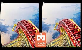 3D Roller Coasters S VR Videos 3D SBS [Google Cardboard VR Experience] VR Box Virtual Reality Video