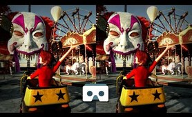 New Scary Roller Coaster 3D Video: Virtual Reality Creepy Videos for Smartphone & VR Box or Gear VR